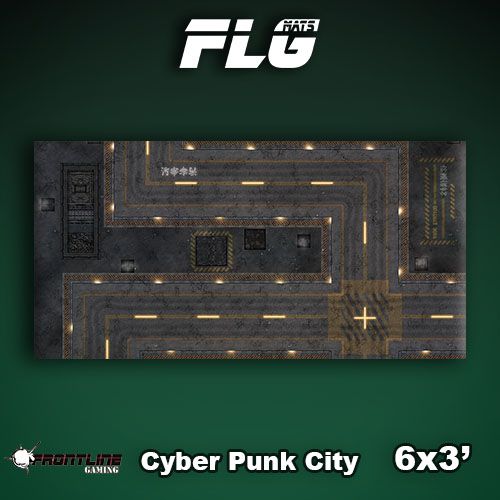 FLG Mats: Cyberpunk City 1 - Image 4