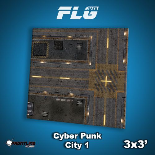 FLG Mats: Cyberpunk City 1 - Image 6