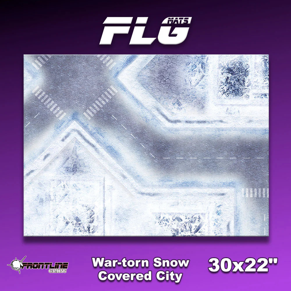 FLG Mats: War-torn Snow Covered City 1 - Image 10