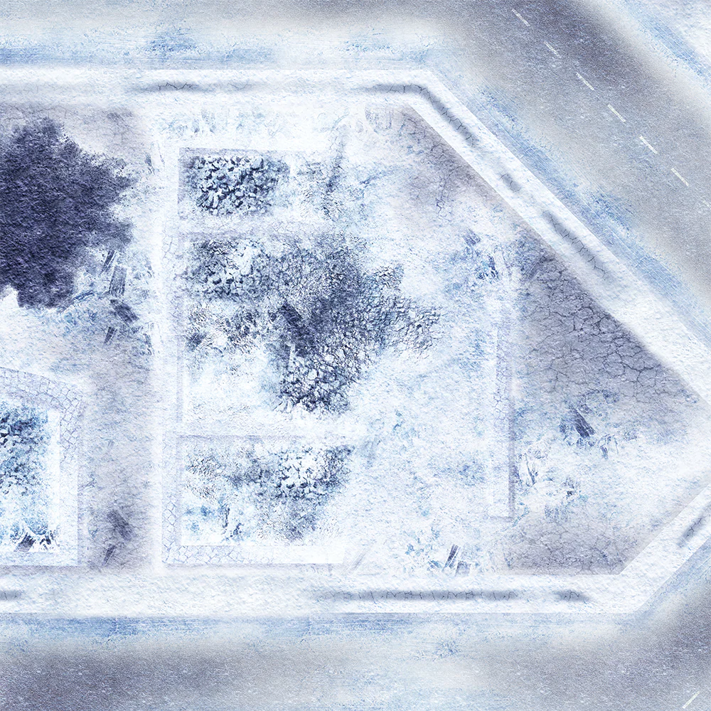 FLG Mats: War-torn Snow Covered City 1 - Image 13