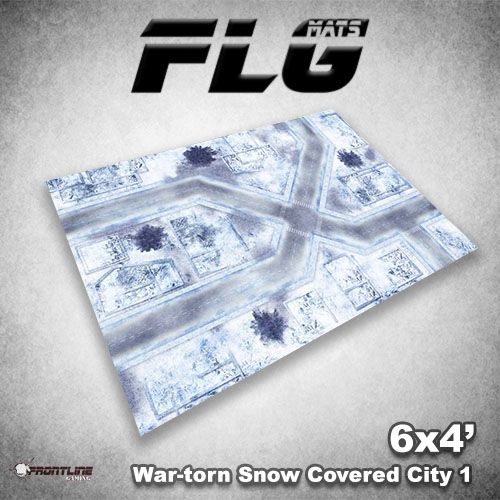 FLG Mats: War-torn Snow Covered City 1 - Image 3