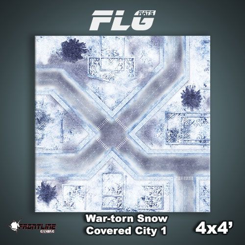 FLG Mats: War-torn Snow Covered City 1 - Image 4