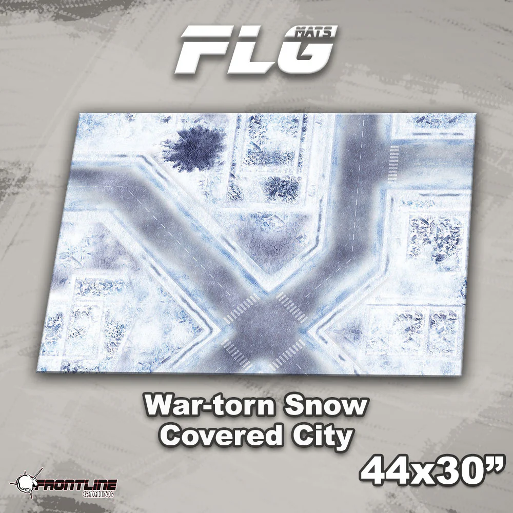 FLG Mats: War-torn Snow Covered City 1 - Image 6