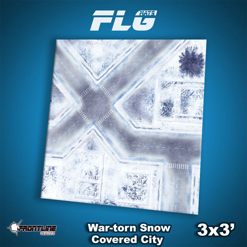 FLG Mats: War-torn Snow Covered City 1 - Image 8