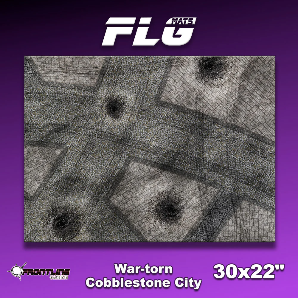 FLG Mats: War-torn Cobblestone City 1 - Image 10
