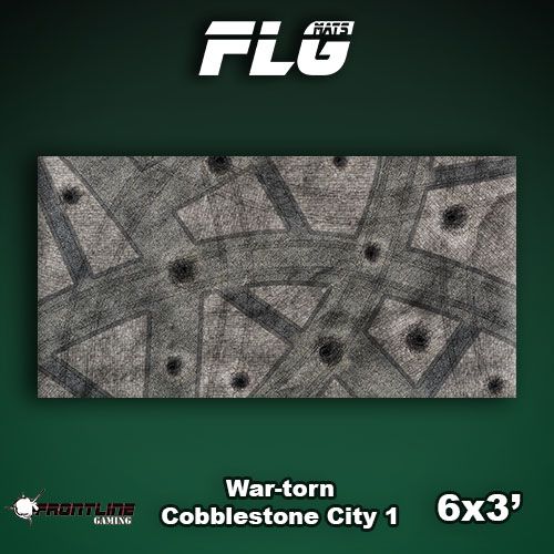 FLG Mats: War-torn Cobblestone City 1 - Image 4