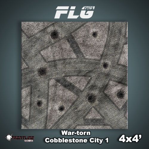 FLG Mats: War-torn Cobblestone City 1 - Image 5