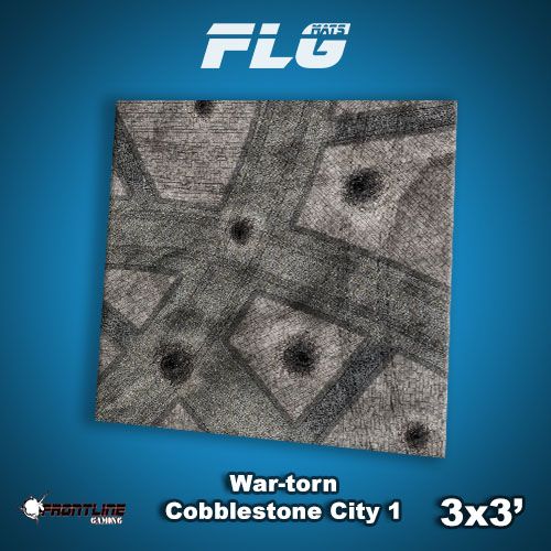 FLG Mats: War-torn Cobblestone City 1 - Image 6