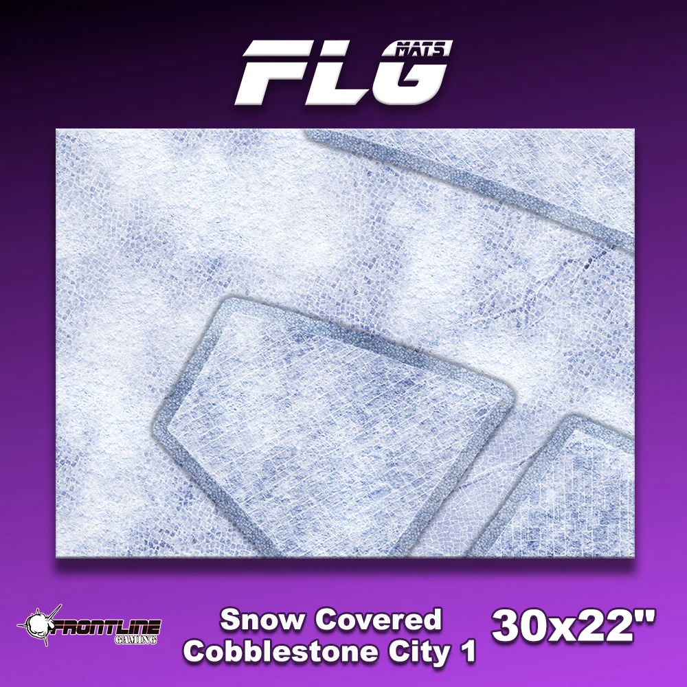 FLG Mats: Snow Covered Cobblestone City 1 - Image 10