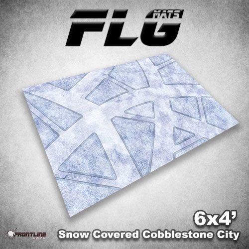 FLG Mats: Snow Covered Cobblestone City 1 - Image 3