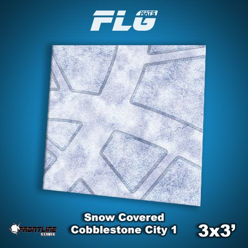 FLG Mats: Snow Covered Cobblestone City 1 - Image 6