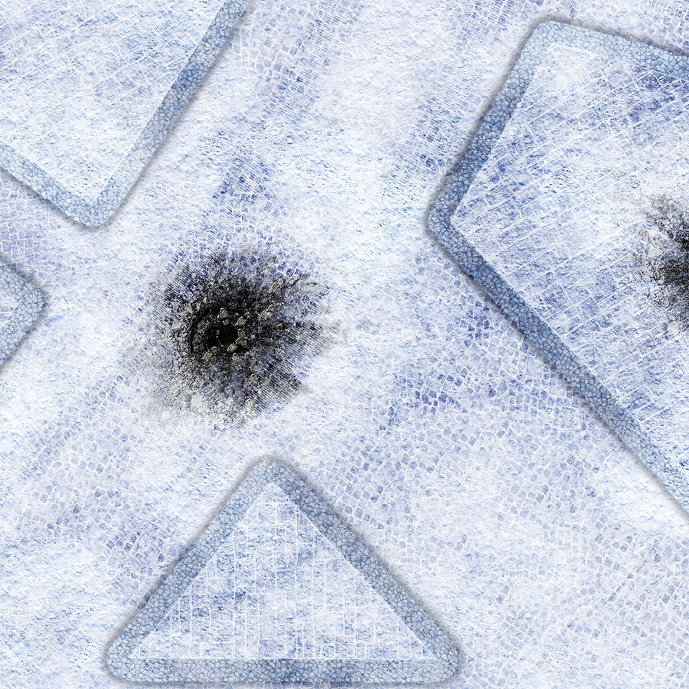 FLG Mats: War-torn Snow Covered Cobblestone City 1 - Image 13