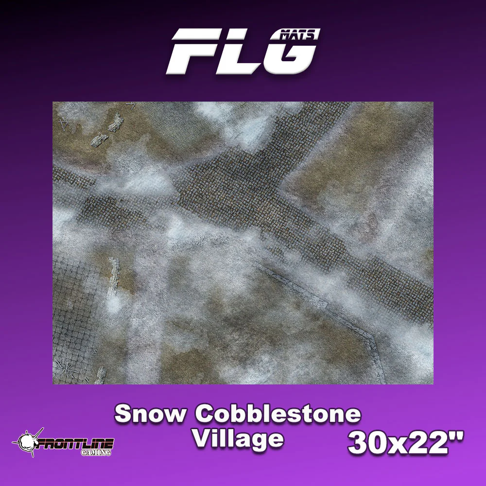 FLG Mats: Snow Cobblestone Village - Image 10