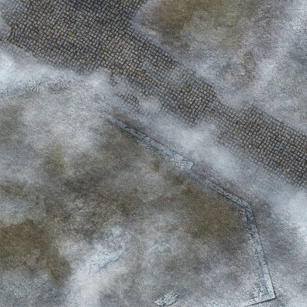 FLG Mats: Snow Cobblestone Village - Image 2