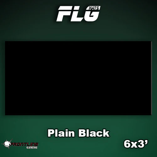 FLG Mats: Plain Black - Image 4