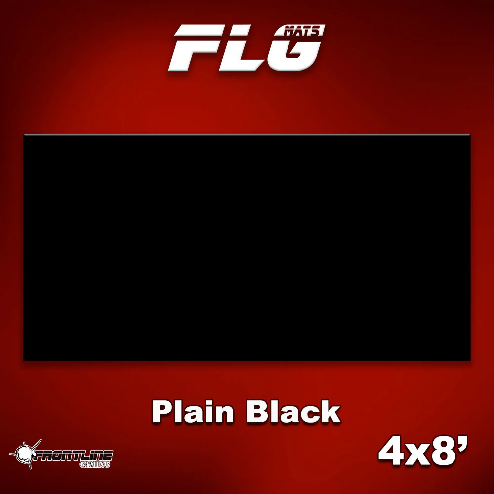 FLG Mats: Plain Black - Image 6