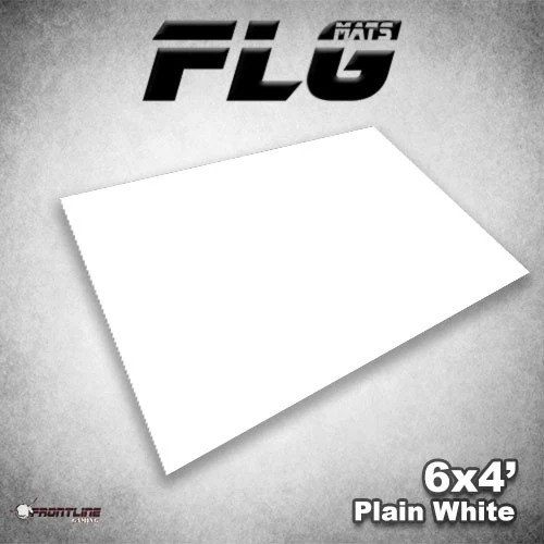 FLG Mats: Plain White - Image 3