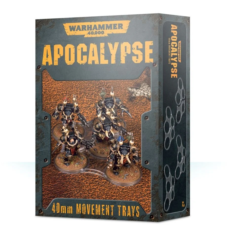 Warhammer 40,000: Apocalypse Movement Trays (40Mm)