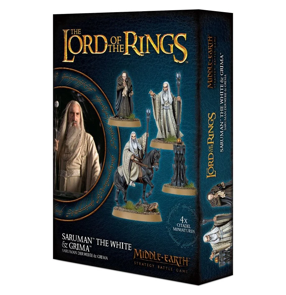 Middle-Earth: Saruman The White & Grima