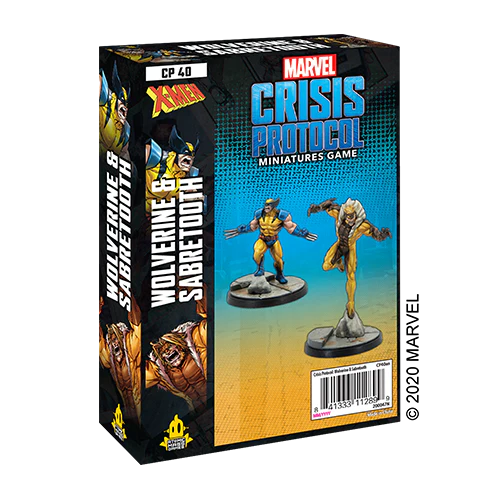 Marvel Crisis Protocol: Wolverine and Sabertooth