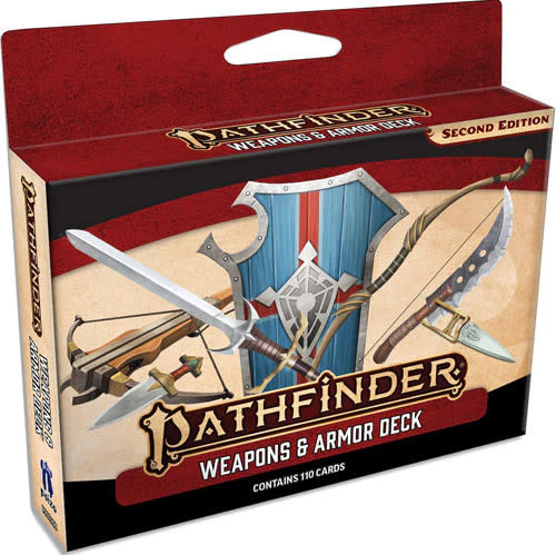Pathfinder: Second Edition Weapons & Armor Deck