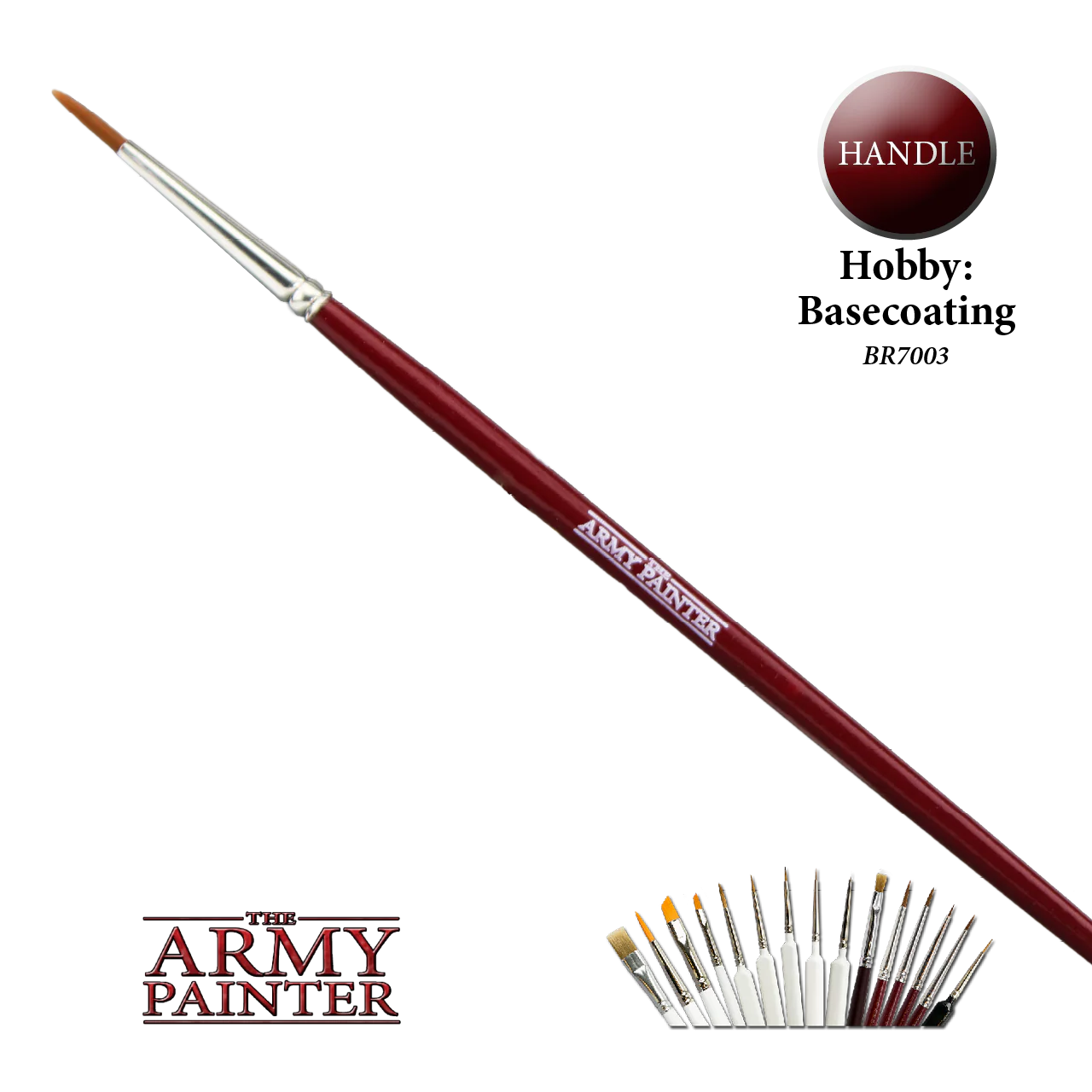 The Army Painter: Brush, Hobby Basecoating