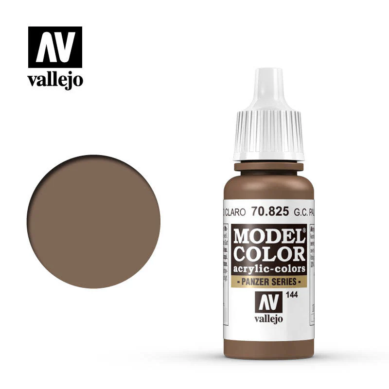 Vallejo: Model Color, Matte- German Cam. Pale Brown 17 ml.