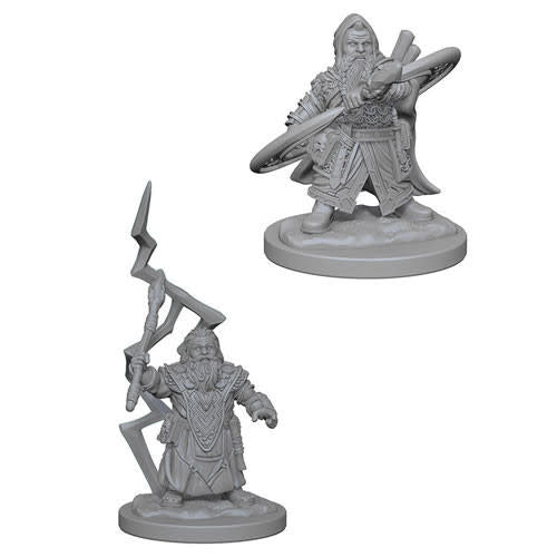 Pathfinder Minis: Deep Cuts Unpainted Miniatures, W4 Dwarf Male Sorcerer