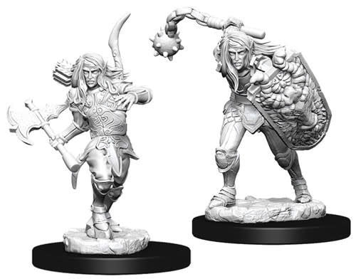 Pathfinder Minis: Deep Cuts Unpainted Miniatures, W6 Male Elf Fighter