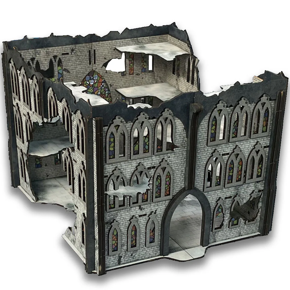 FLG Full Color Terrain: Snow Gothic Ruins Event Set - Image 3