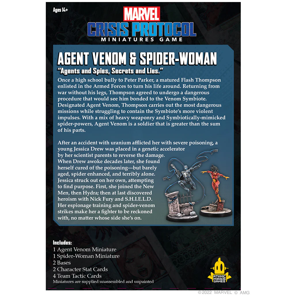 Marvel: Crisis Protocol- Agent Venom & Spider-Woman - Image 2