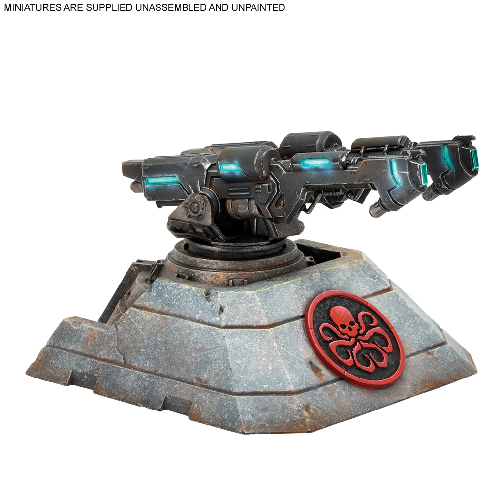 Marvel: Crisis Protocol- Hydra Turret Terrain Pack - Image 2