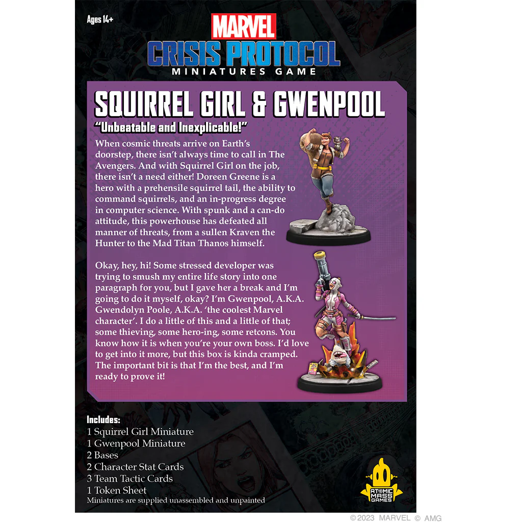Marvel: Crisis Protocol- Squirrel Girl & Gwenpool - Image 2