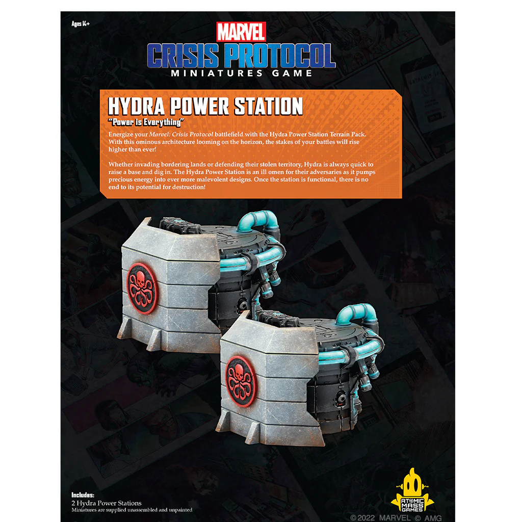 Marvel: Crisis Protocol-Hydra Power Station Terrain Pack - Image 2