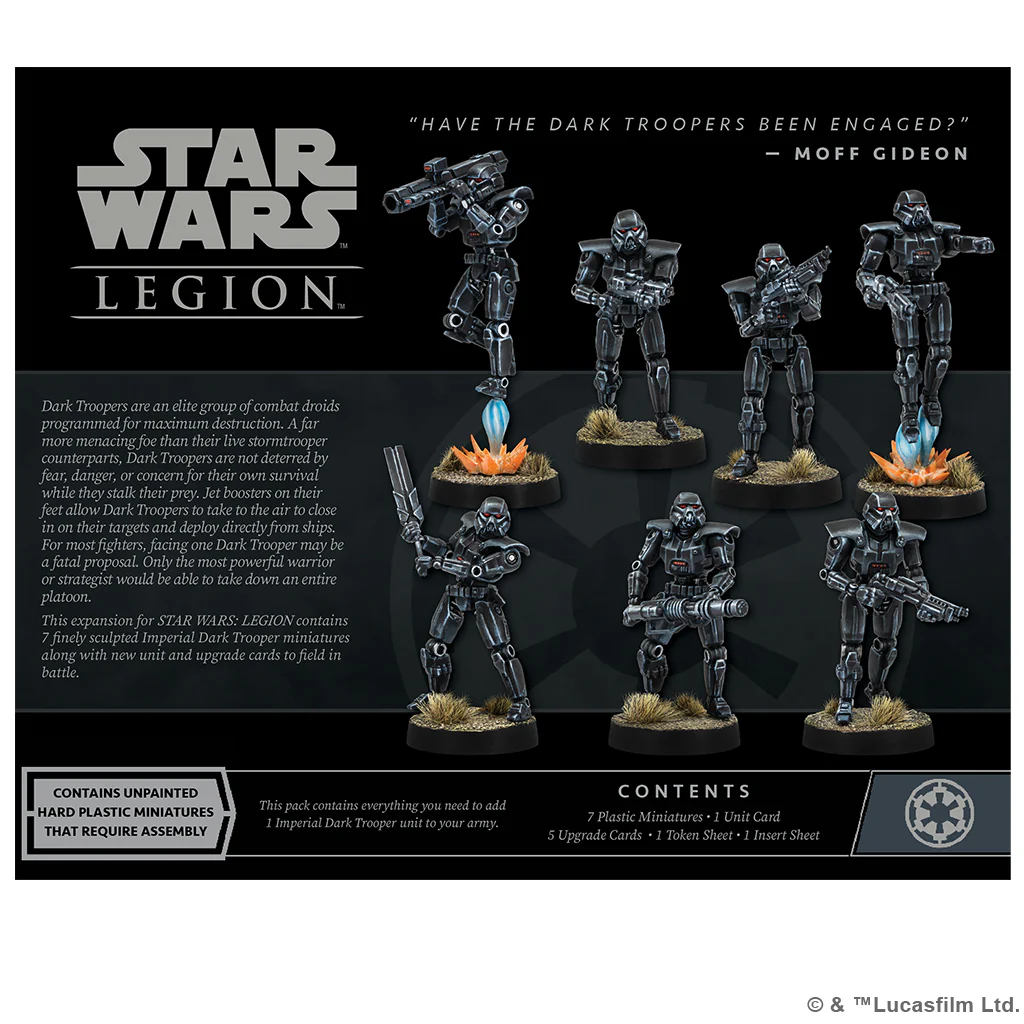 Star Wars: Legion- Dark Troopers Unit Expansion - Image 2