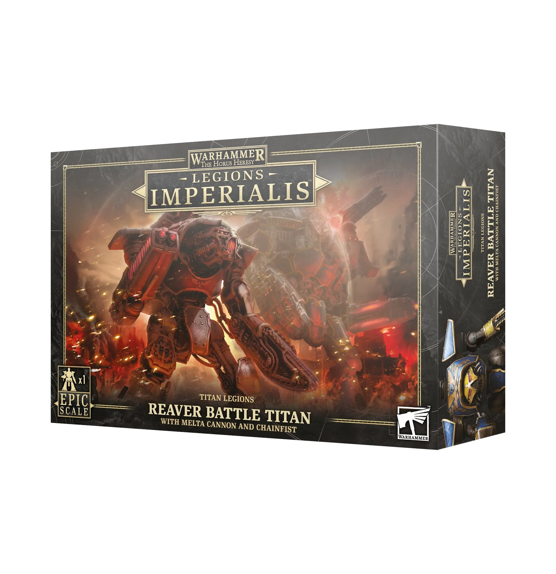 Legions Imperialis: Reaver Titan W/Melta Cannon & Chainfist