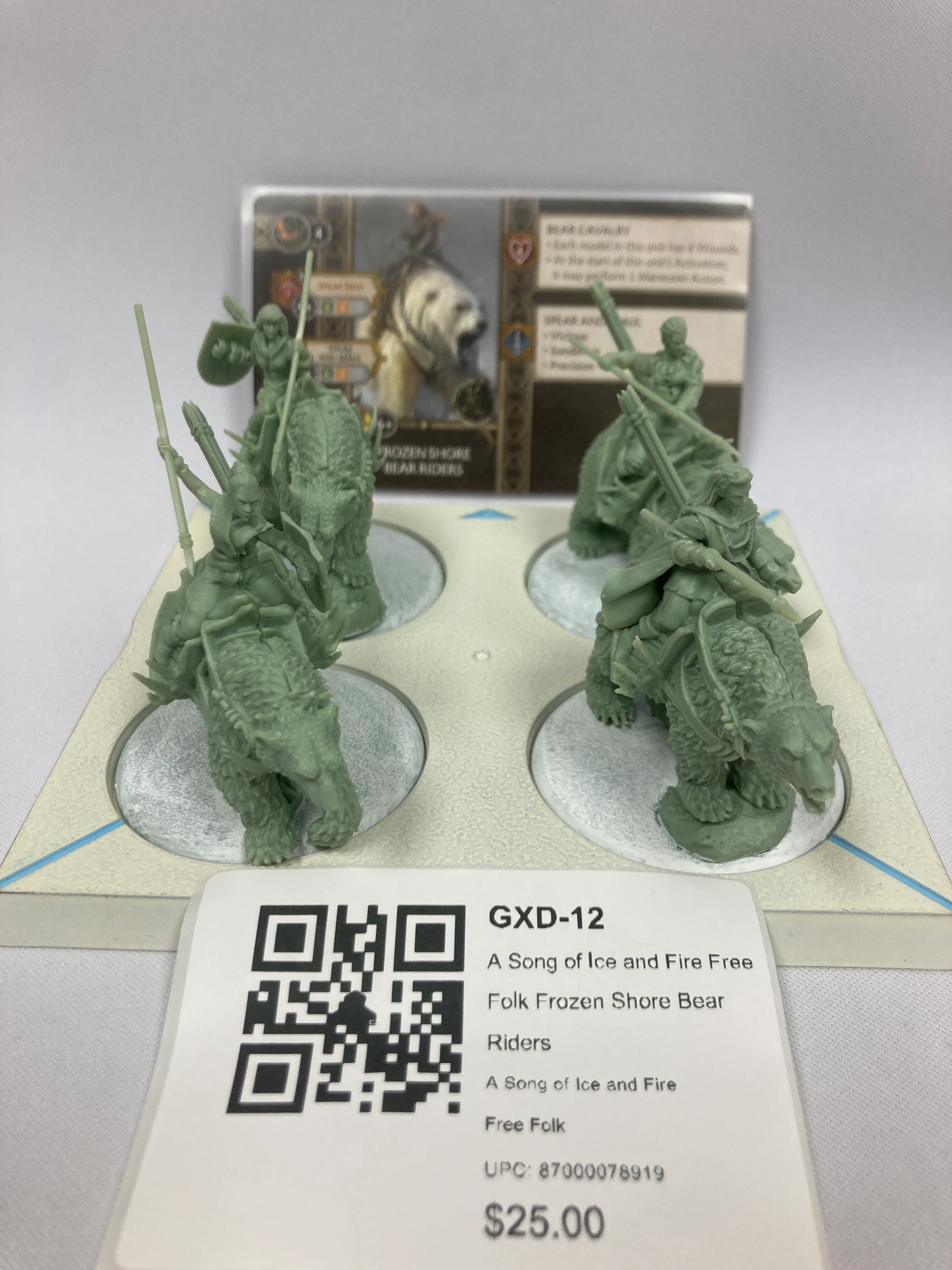 A Song of Ice and Fire Free Folk Frozen Shore Bear Riders GXD-12