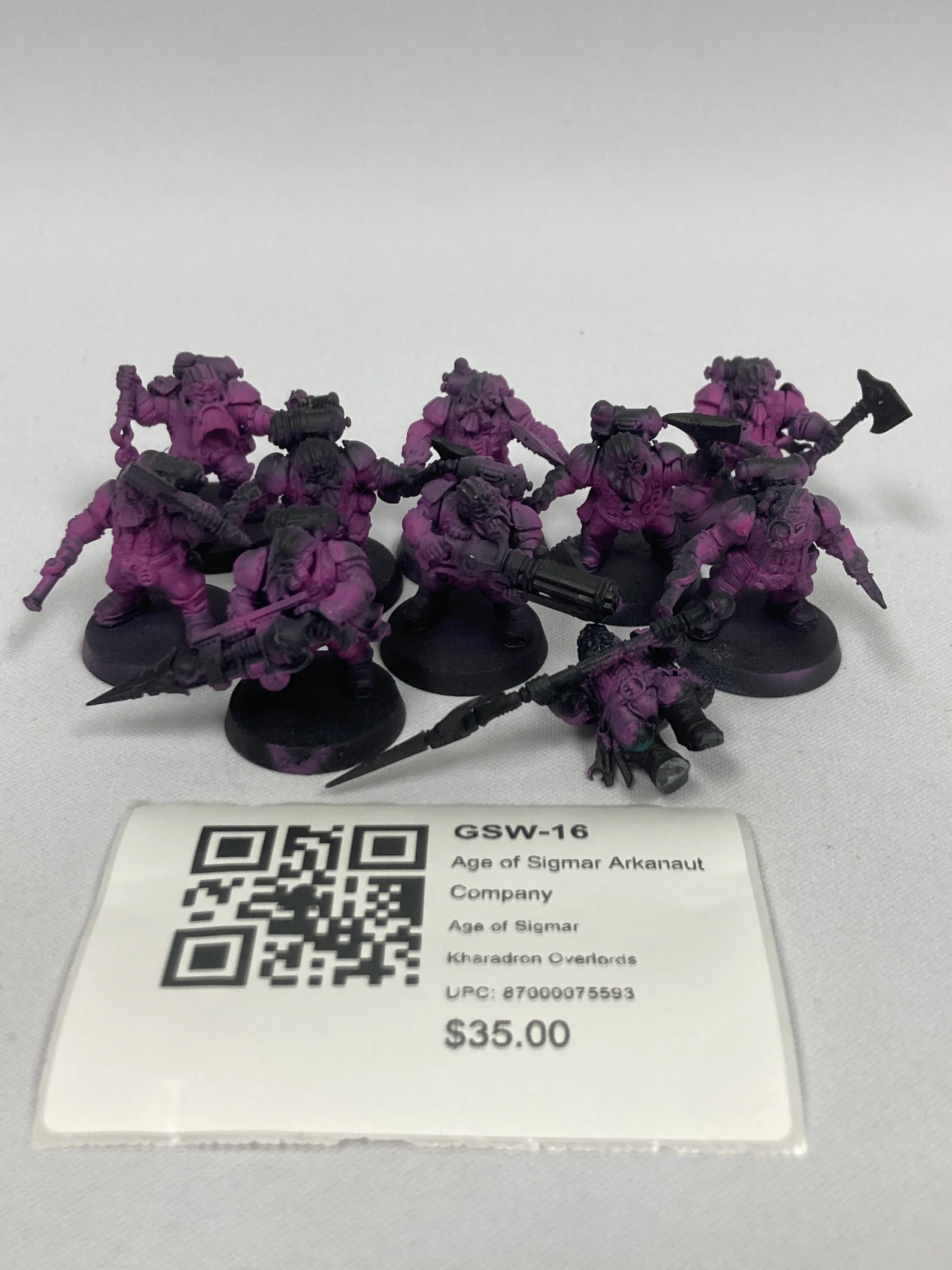 Age of Sigmar Arkanaut Company GSW-16