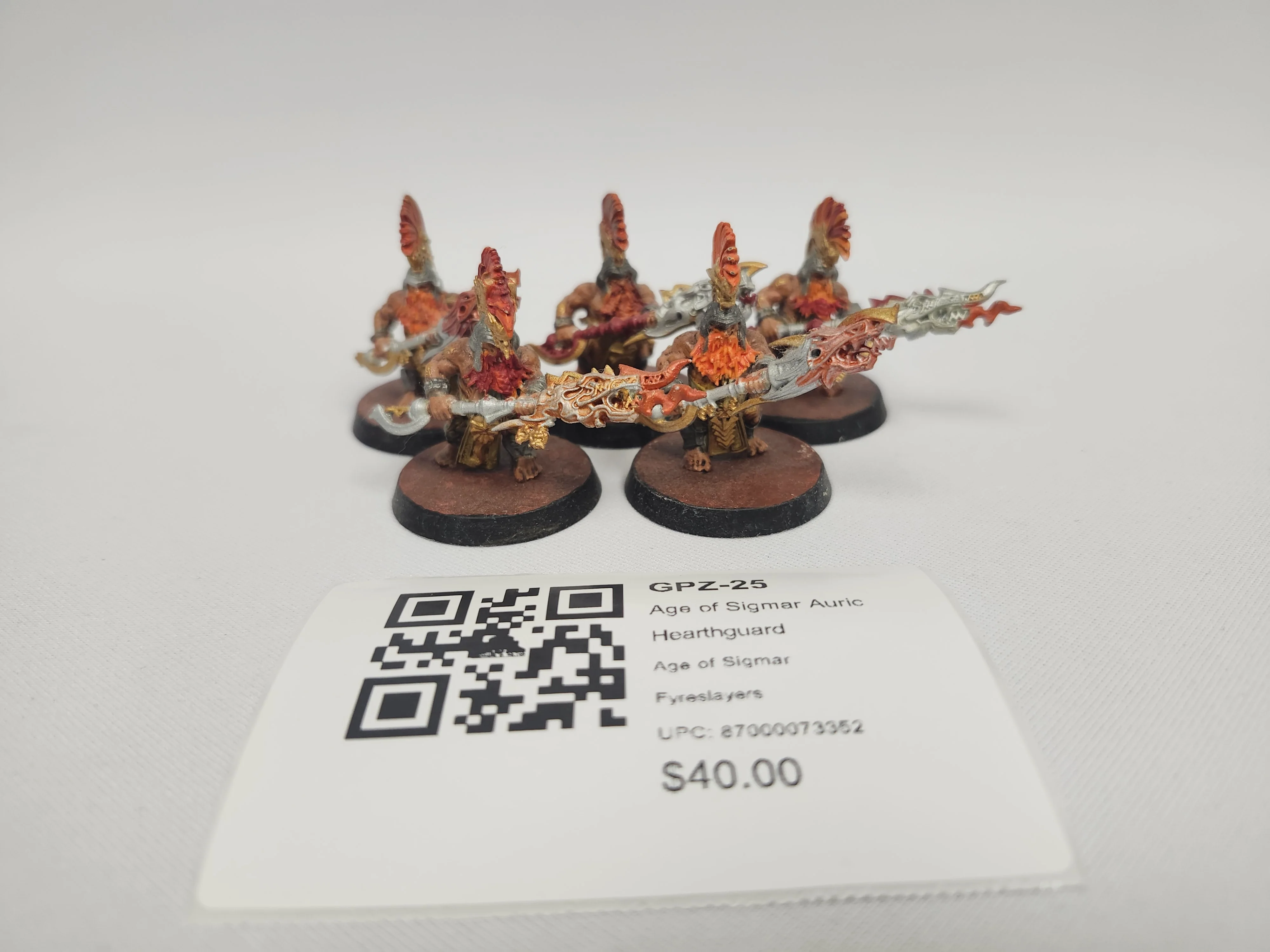 Age of Sigmar Auric Hearthguard GPZ-25