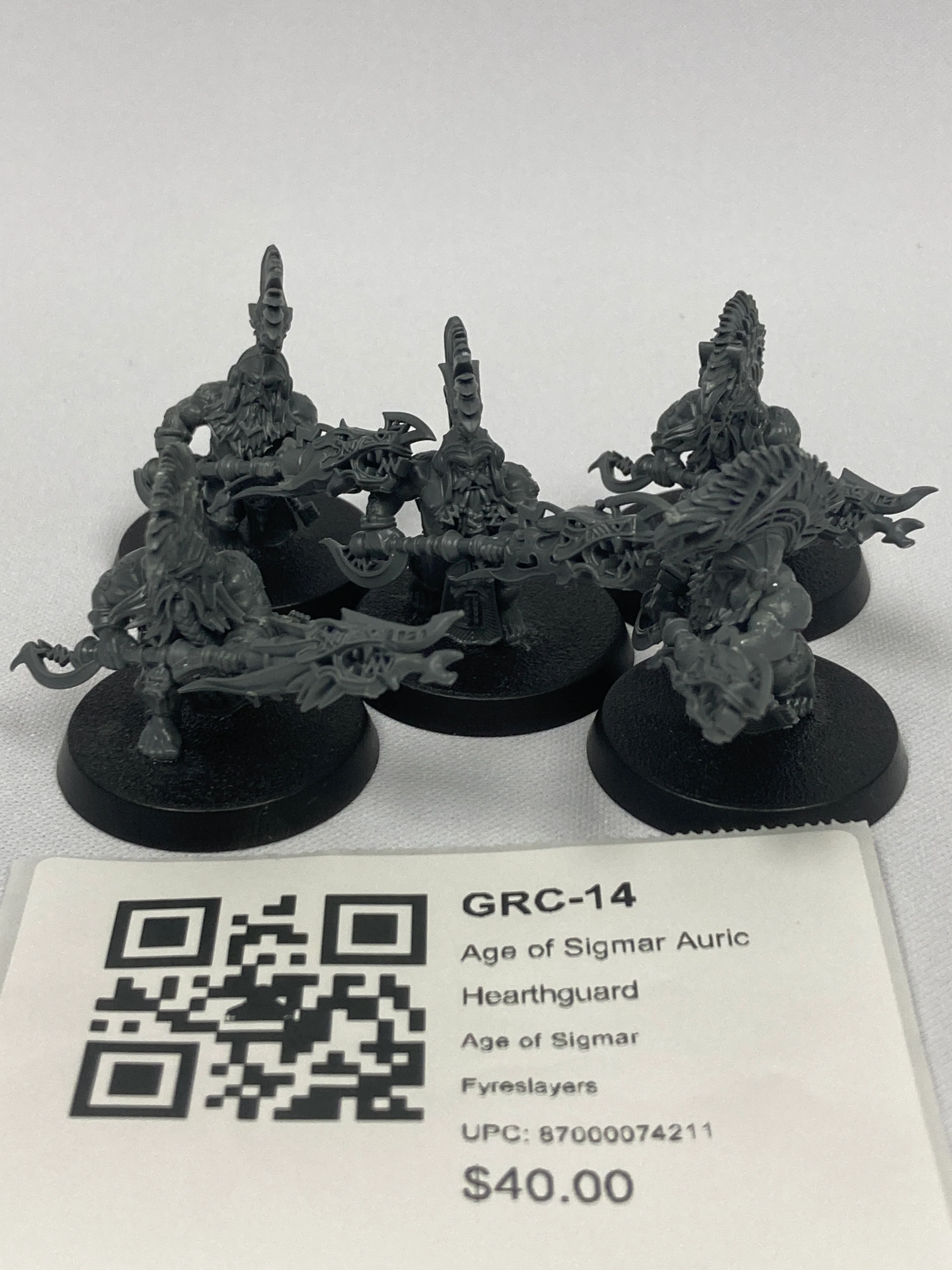 Age of Sigmar Auric Hearthguard GRC-14