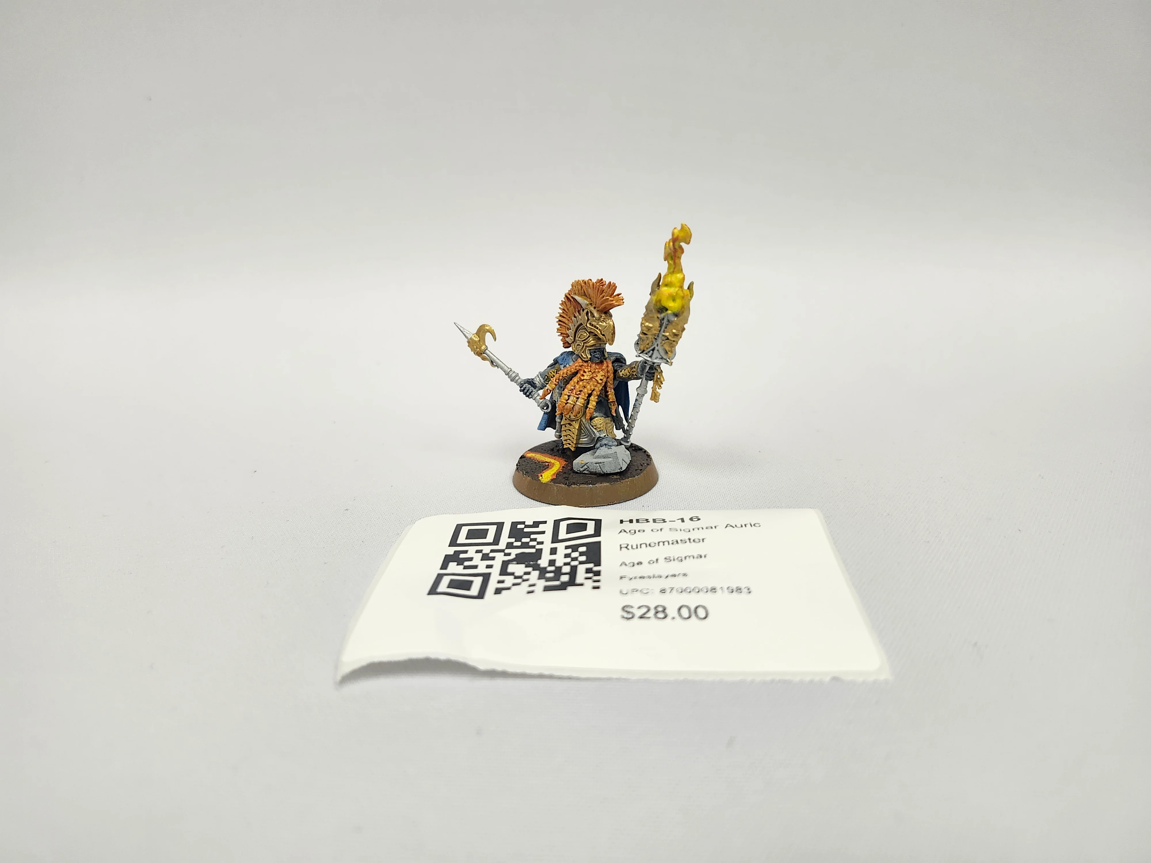 Age of Sigmar Auric Runemaster HBB-16