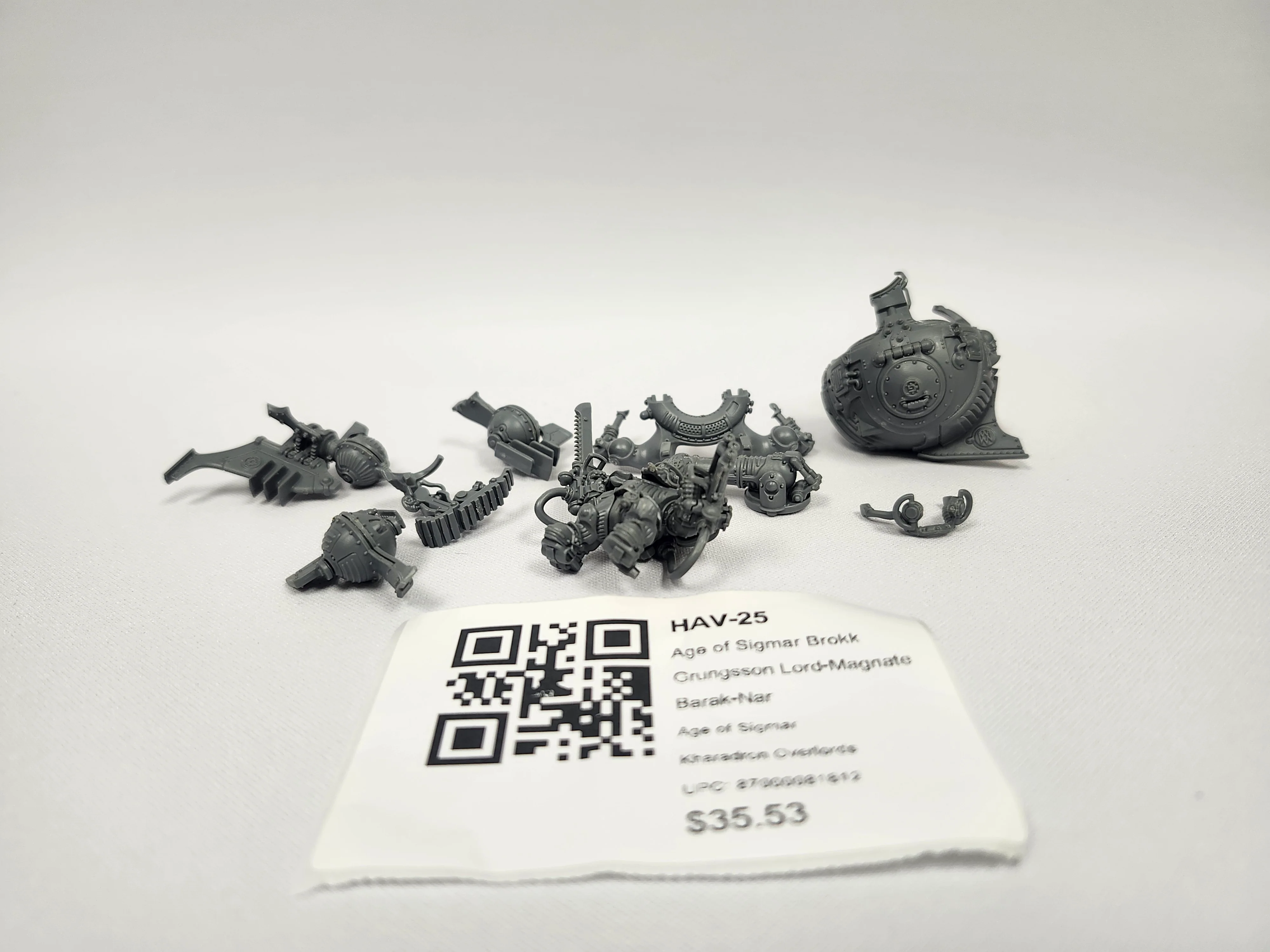 Age of Sigmar Brokk Grungsson Lord-Magnate Barak-Nar HAV-25