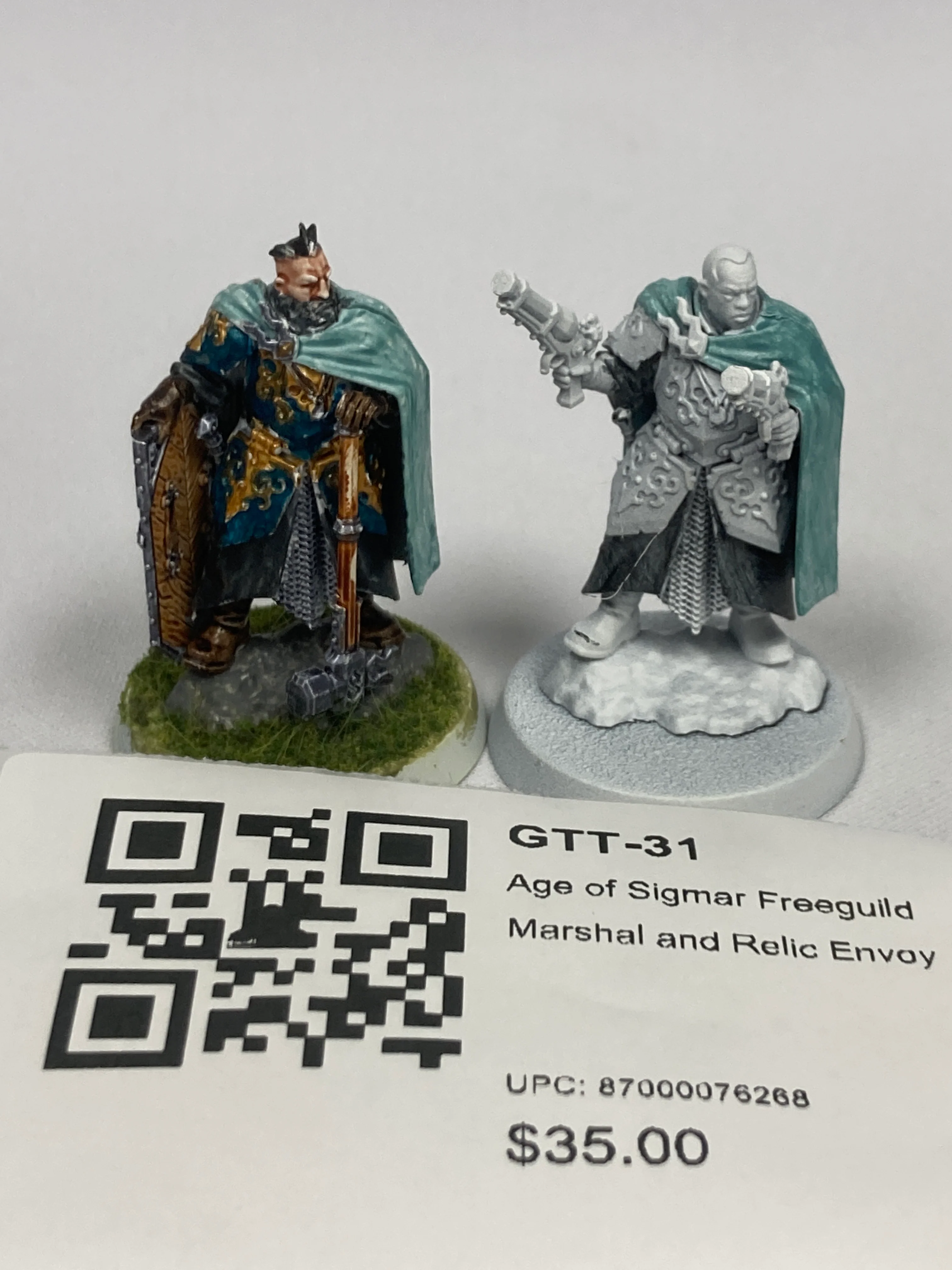 Age of Sigmar Freeguild Marshal and Relic Envoy GTT-31