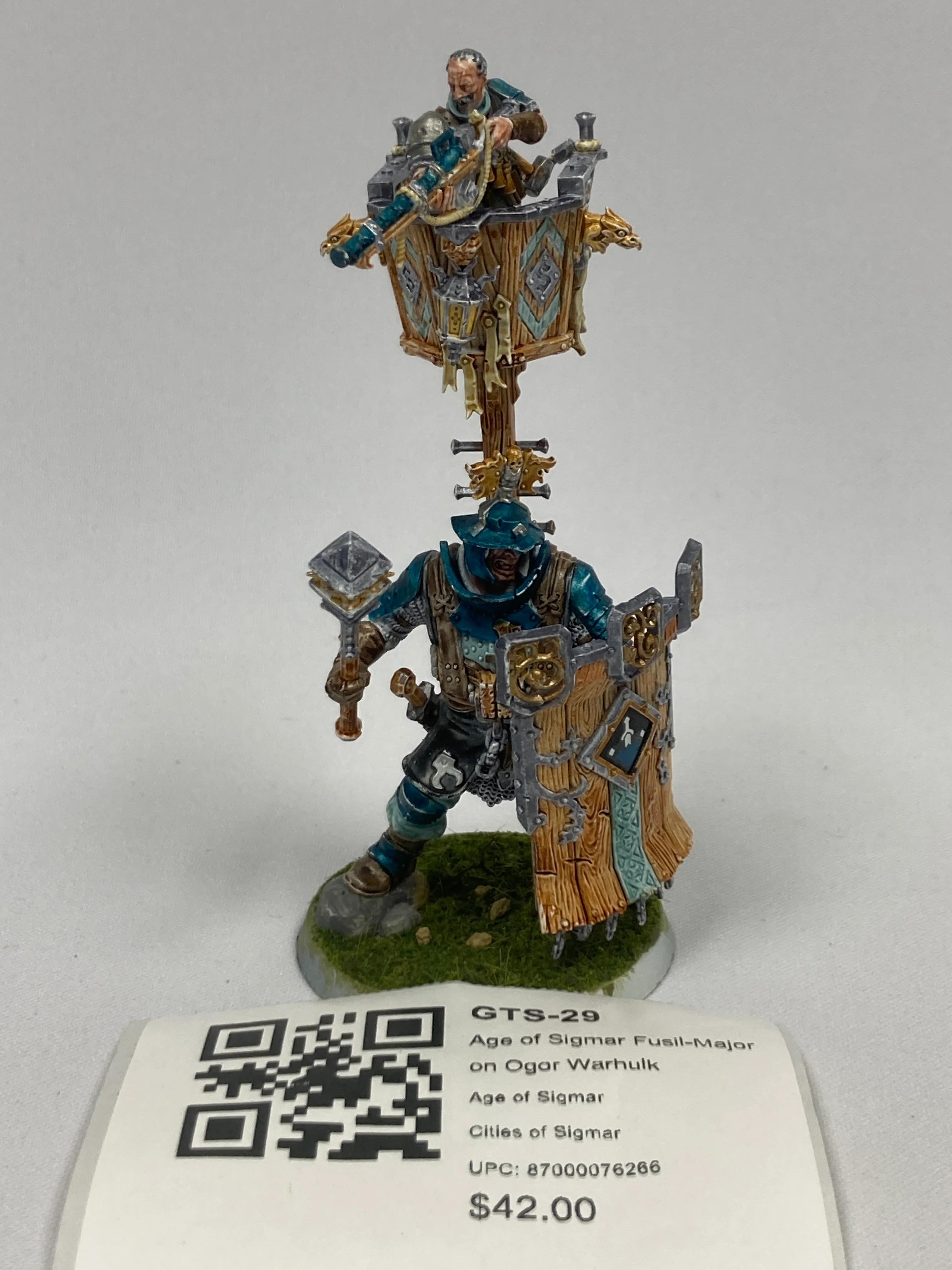 Age of Sigmar Fusil-Major on Ogor Warhulk GTS-29