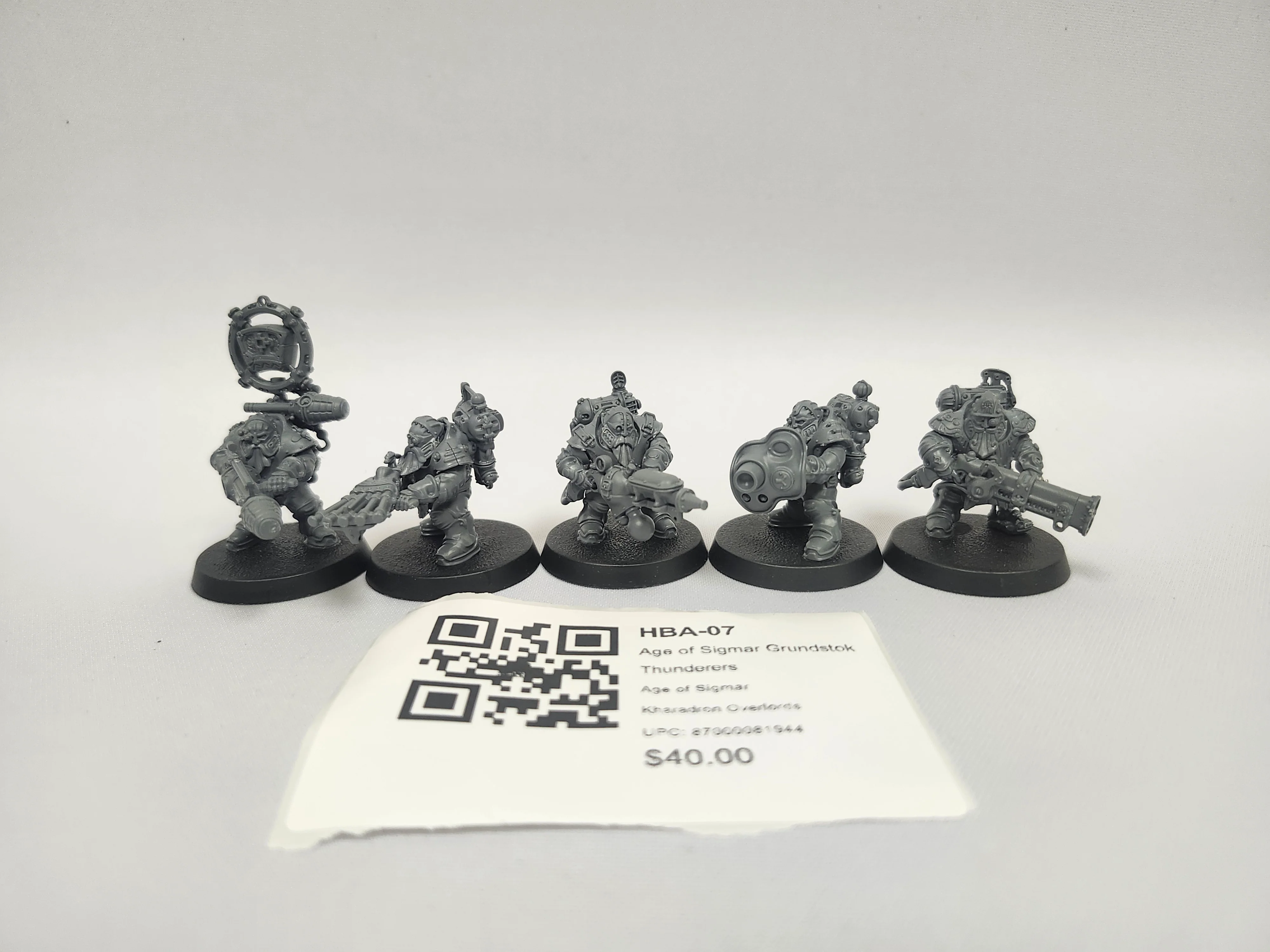 Age of Sigmar Grundstok Thunderers HBA-07