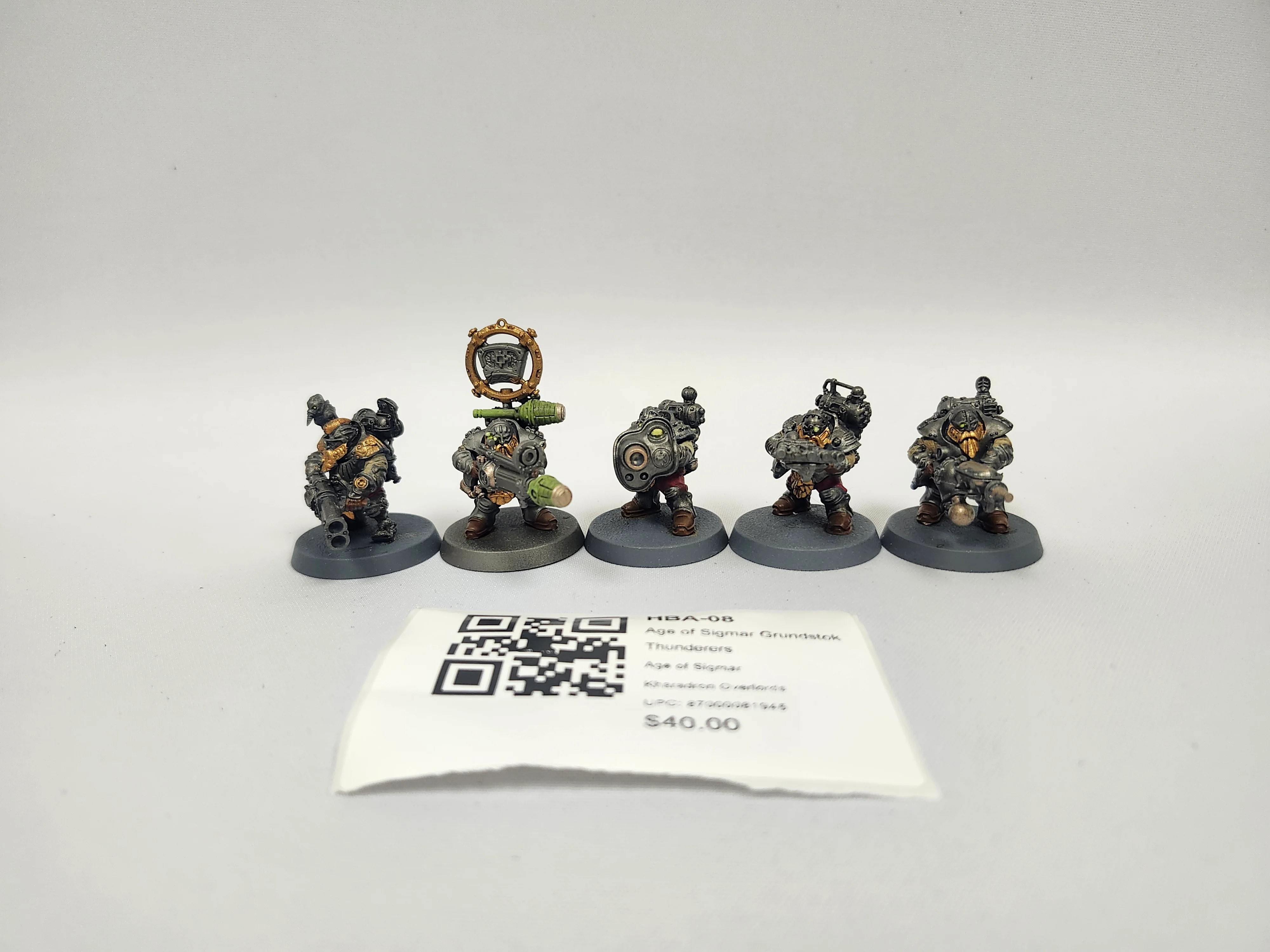 Age of Sigmar Grundstok Thunderers HBA-08