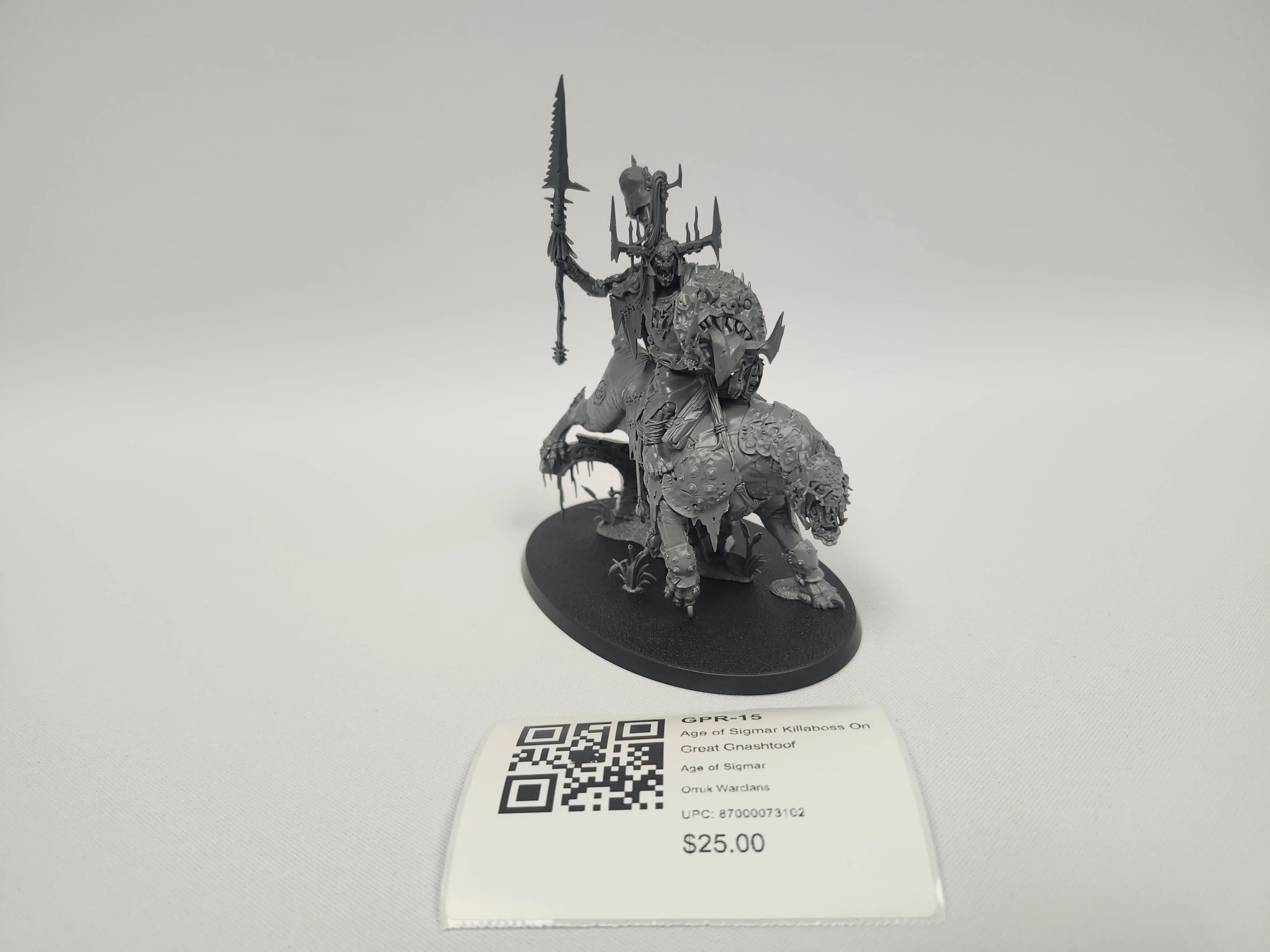Age of Sigmar Killaboss On Great Gnashtoof GPR-15