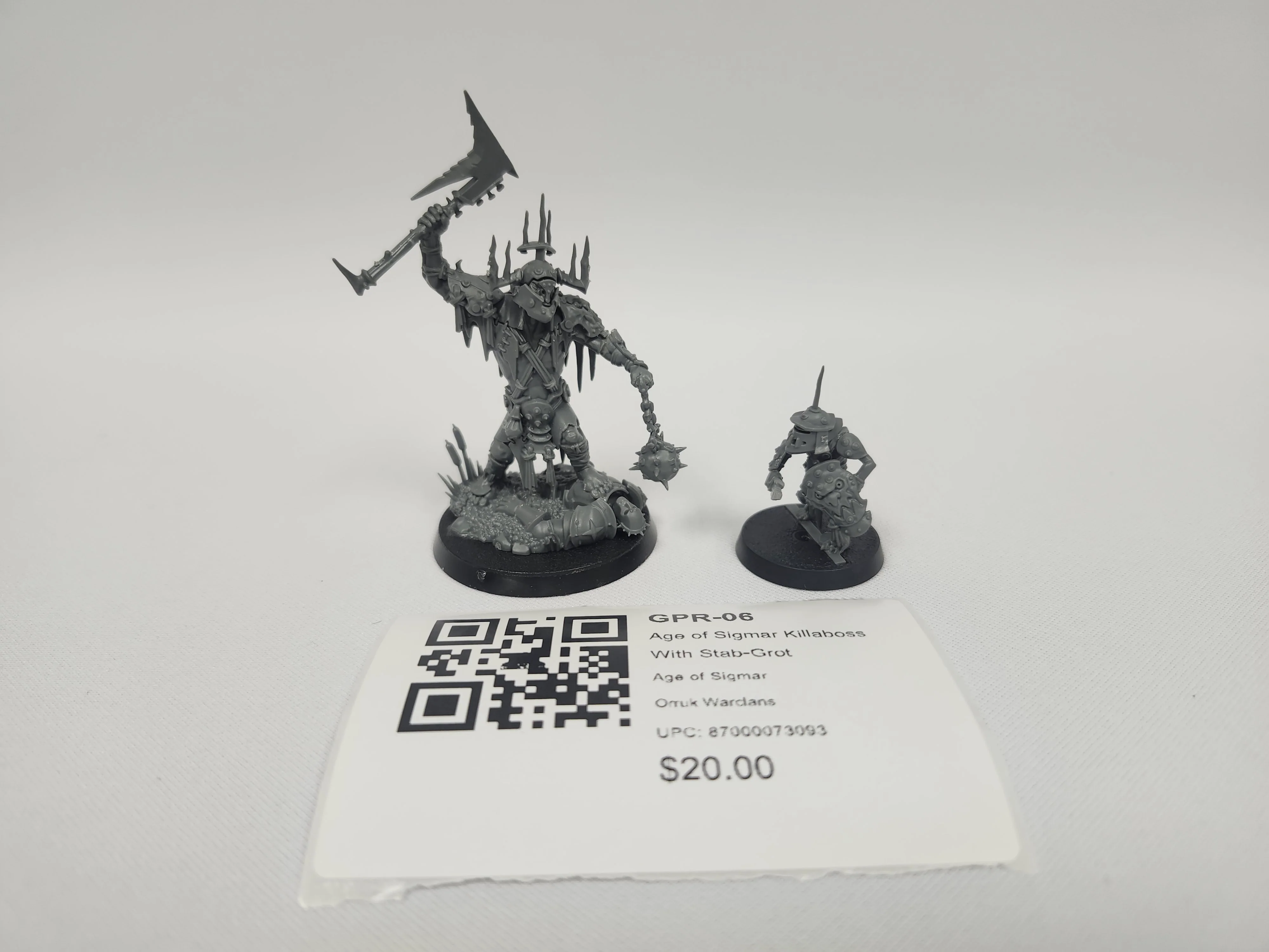 Age of Sigmar Killaboss With Stab-Grot GPR-06