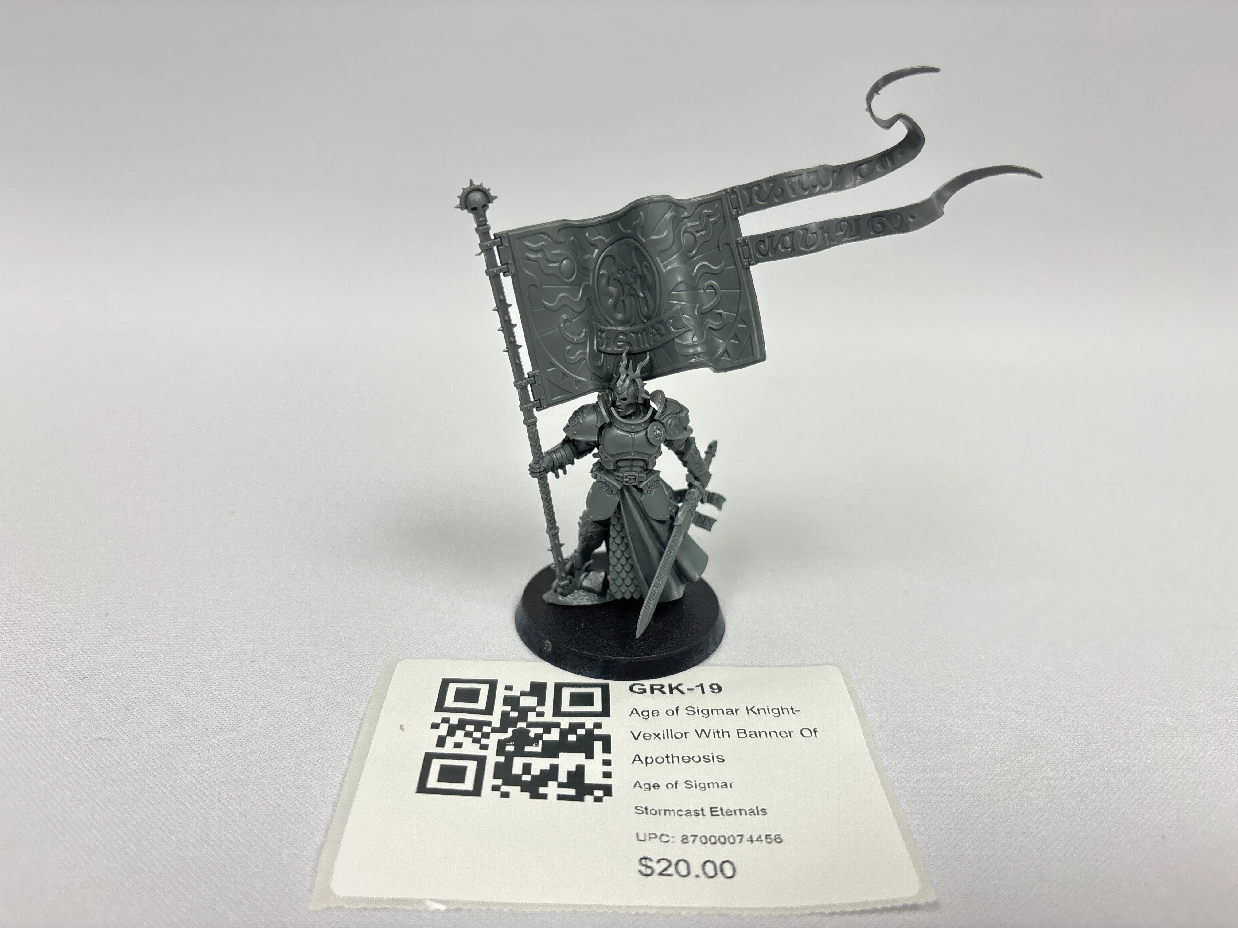 Age of Sigmar Knight-Vexillor With Banner Of Apotheosis GRK-19