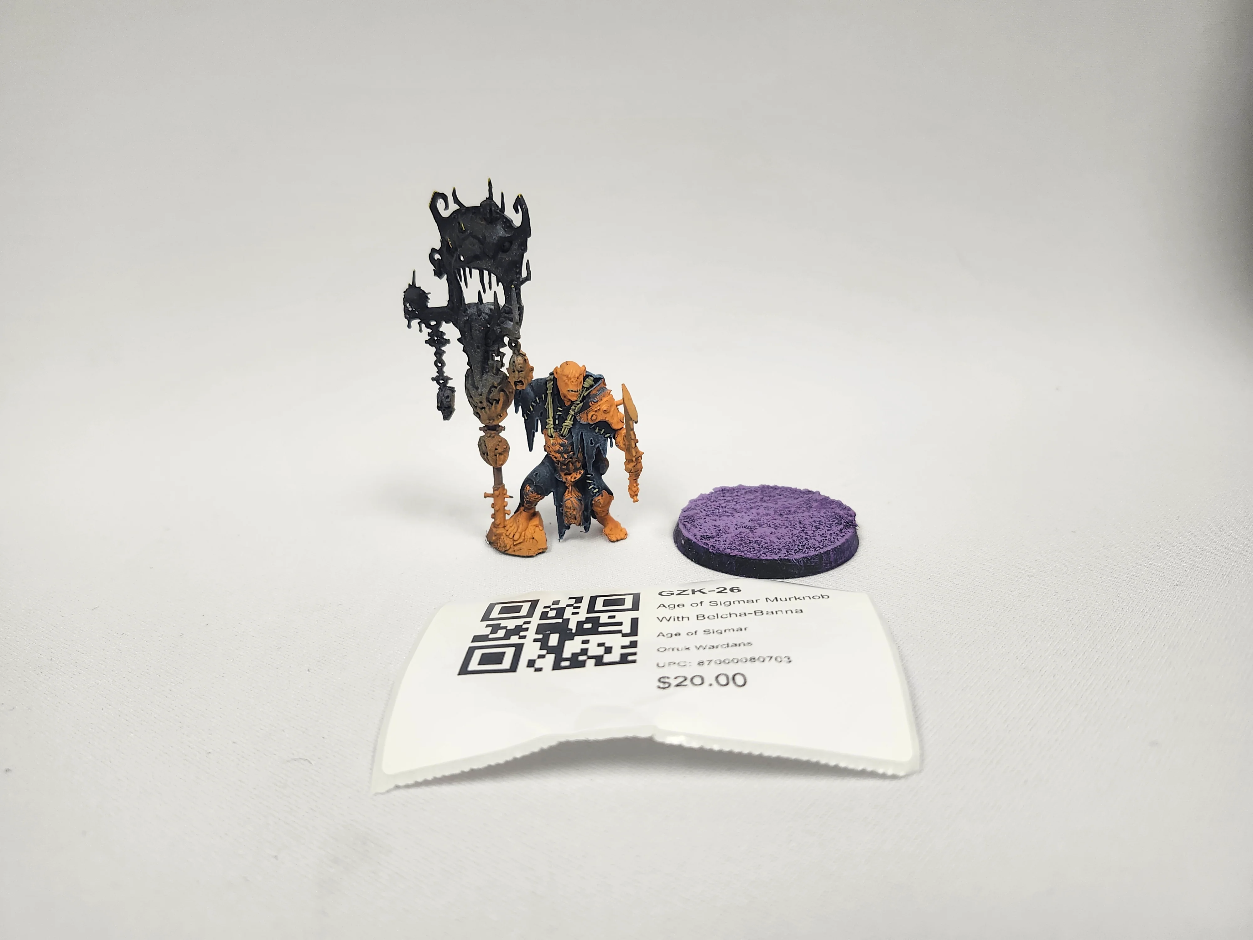 Age of Sigmar Murknob With Belcha-Banna GZK-26
